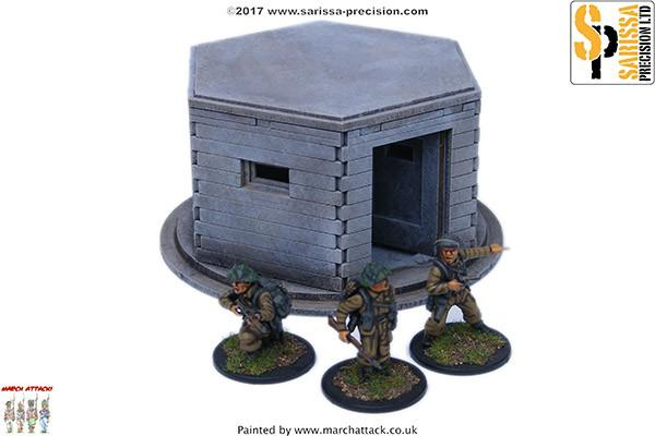 Warlord Games: Pill Box Set (3 Pill Boxes)